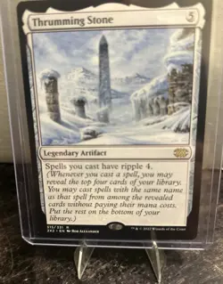 MTG Thrumming Stone - Double Masters 2022 Unplayed ❄ Pack Pulled 315/331 Rare - Image 2
