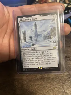 MTG Thrumming Stone - Double Masters 2022 Unplayed ❄ Pack Pulled 315/331 Rare - Image 3
