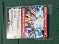 Mjolnir, Hammer of Thor 0303 (Borderless) Mythic MTG Marvel Super Heroes - Image 4