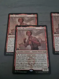 MTG Jaxis, the Troublemaker X1 Streets of New Capenna 112/281 Regular Rare NM - Image 3