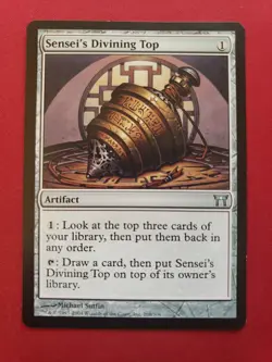 Sensei's Divining Top #268 MtG Champions Of Kamigawa - Image 1