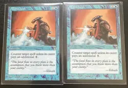 Mana Leak Mtg Stronghold (x2) Magic The Gathering - Image 1
