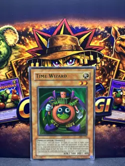 Yugioh! Time Wizard - MRD-065 - Metal Raiders - Ultra Rare - Unlimited - LP - Image 1