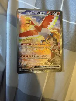 Pokemon TCG Ethan's Ho-Oh EX Sir Destined Rivals 230/182 Mint - Image 1