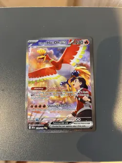 Pokemon TCG Ethan's Ho-Oh EX Sir Destined Rivals 230/182 - Image 1