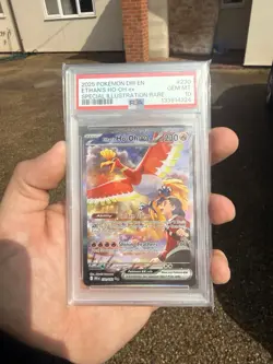 Pokemon TCG Ethan's Ho-Oh EX 230/182 Destined Rivals SIR PSA 10 - Image 1
