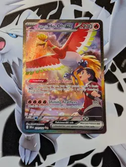 Pokemon TCG Ethan's Ho-Oh EX Sir Destined Rivals 230/182 - Image 1
