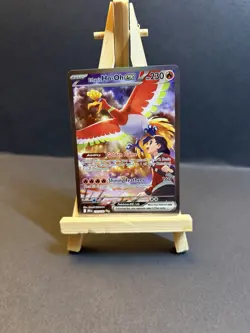 Pokemon TCG Ethan's Ho-Oh EX Sir Destined Rivals 230/182 English - Image 1