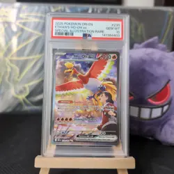 Pokemon TCG Ethan's Ho-Oh EX 230/182 Destined Rivals SIR PSA 10 - Image 1