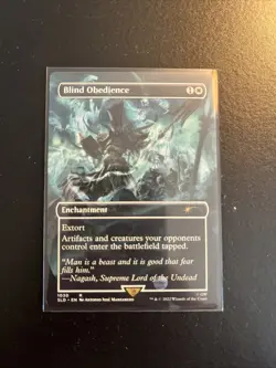 Blind Obedience (Borderless) Secret Lair Drop Regular Near Mint 1030 - Image 1