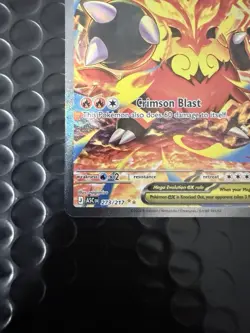 Mega Emboar ex 273/217 ME Ascended Heroes Special Illustration Rare Pokemon Card - Image 2