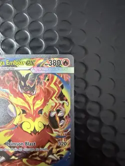 Mega Emboar ex 273/217 ME Ascended Heroes Special Illustration Rare Pokemon Card - Image 4