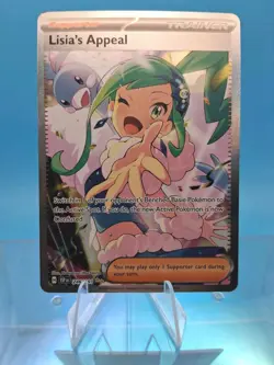 Pokemon Tcg Lisia's Appeal 246/191 Surging Sparks Special Illustration Holo NM - Image 1