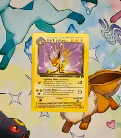 Dark Jolteon Unlimited 38/82 Pokemon Team Rocket 2000 NM - Image 1