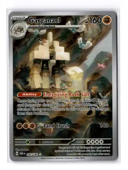 Garganacl - 202/182 SV Paradox Rift Illustration Rare - NM - POKEMON TCG - Image 1