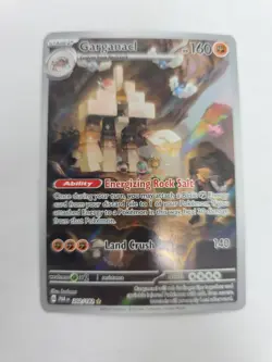 Pokemon TCG Garganacl Paradox Rift Illustration Rare Card 202/182 - Image 1