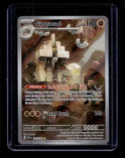 Pokemon Garganacl 202/182 SV04: Paradox Rift Holo - Image 1