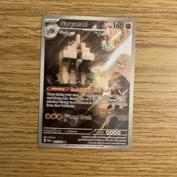 Garganacl 202/182 Illustration Rare Paradox Rift Pokemon Holo Near Mint - Image 1