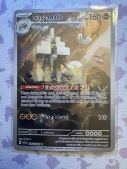 Pokemon: Garganacl 202/182 SV04: Paradox Rift Holo NM - Image 1