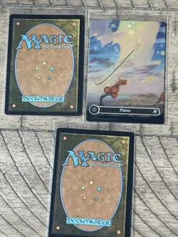 Mountain,Plains, Swamp(Borderless) Galaxy Foil) Edge of Eternities Foil X 3 Lot - Image 2