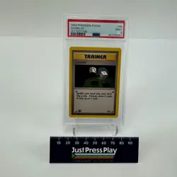 1999 Pokemon Fossil Gambler First Edition #58 PSA Graded 9 Mint! - Image 1