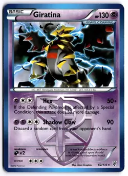 Pokemon TCG Giratina (Team Plasma) 62/135 Plasma Storm Regular - Image 1