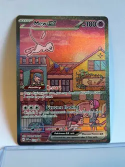 Mew ex 053 Sv: Scarlet & Violet Black Star Promo Card Holo Pokemon 151 (LP) - Image 1