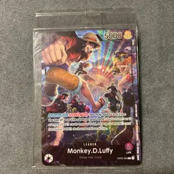 MONKEY D LUFFY - One Piece OP05-060 - SEALED PROMO Leader L - PSA Magazine - Image 2