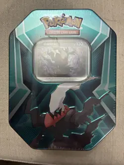 Pokemon TCG Triple Whammy Tin Complete Set of 3 Darkrai Tyranitar Slaking Sealed - Image 3