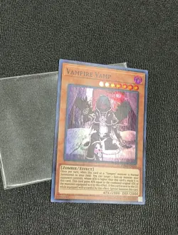 Yu-Gi-Oh Card - DASA-EN050 - VAMPIRE VAMP (super rare holo) - NM/Mint Condition - Image 2