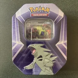 🔥 Pokemon TCG Tins - Triple Whammy Tin Tyranitar - Ascended Heroes Mini Tin - Image 1