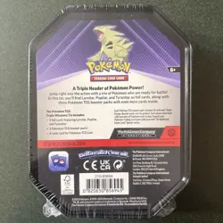 🔥 Pokemon TCG Tins - Triple Whammy Tin Tyranitar Ascended Heroes Mini Tin - Image 2