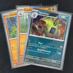 Tyranitar Triple Whammy Collection Tin Promo Card Set - Pokemon TCG - NM/M - Image 1