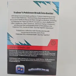 Pokemon TCG Scarlet & Violet Journey Together Booster Bundle (6 packs) New - Image 3