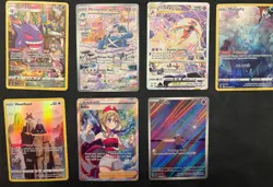 Pokemon Card Lot - FA & Trainer Gallery - Hoothoot, Gengar, Irida, Metagross - Image 2