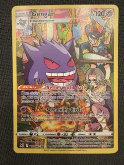Pokemon Card Lot - FA & Trainer Gallery - Hoothoot, Gengar, Irida, Metagross - Image 3