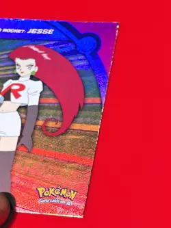 Topps TV Animation Edition Pokemon Heroes & Villains Jesse HV2 card 2000 holo - Image 4