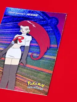 Topps TV Animation Edition Pokemon Heroes & Villains Jesse HV2 card 2000 holo - Image 5