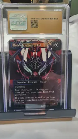 CGC 10 MTG Final Fantasy 2025 Foil Borderless Emet-Selch + Hades 2 Card - Image 2