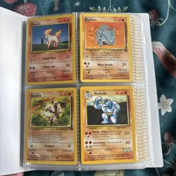 Old Vintage Wotc Pokemon Tcg Binder Bundle Joblot X64 Cards No Duplicates - Image 3