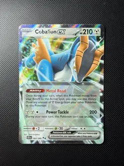 NM Cobalion EX 064/086 Chaos Rising Pokemon Card - Image 1