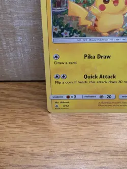 Pikachu 4/12 Holo McDonald's Promo Pokemon Card TCG - Image 5