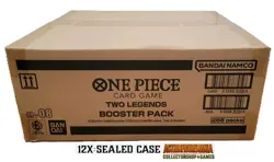 ONE PIECE ENG TWO LEGENDS OP08 CASE SEALED BANDAI CARD GAME - Image 1