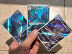 Pokemon Japanese 3 Card Duskull Dusclops Dusknoir AR Combo Set sv6a Sowrd&Shield - Image 1