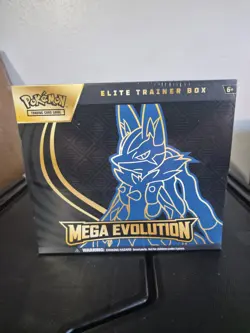 Pokemon Mega Evolution Elite Trainer Box Lucario ETB - Factory Sealed - Image 1