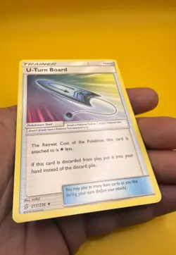 🔥U-Turn Board 211/236 SM Unified Minds Pokemon TCG NM CLEAN✨ - Image 3