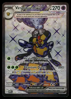 Vespiquen ex 212/197 SV03: Obsidian Flames Pokemon - Image 1