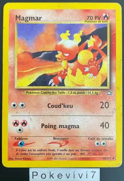 Carte Pokemon MAGMAR 40/111 Unco NEO GENESIS Wizards FR OCCASION - Image 1