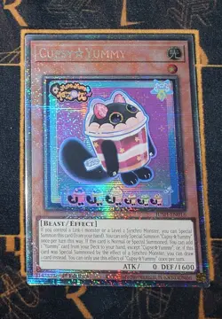 YUGIOH Cupsy Yummy (JUSH-EN016) Starlight Rare 1st Edition Near Mint - Image 1