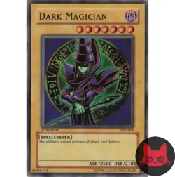 Yugioh Dark Magician SYE-001 Super Rare 1st Edition MP - Image 1